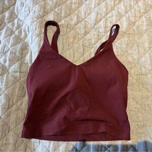 lululemon Align™ Tank Top
Light Support, A/B Cup, burgundy bay, size 4